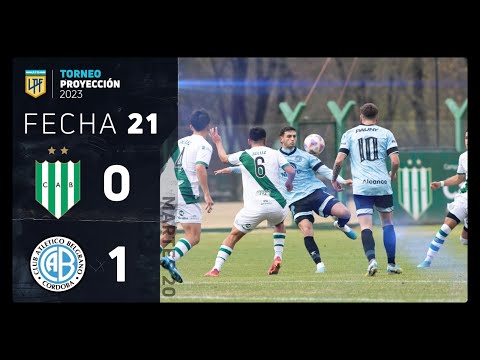 #TorneoProyección 2023 | Fecha 21 | resumen de Banfield y Belgrano