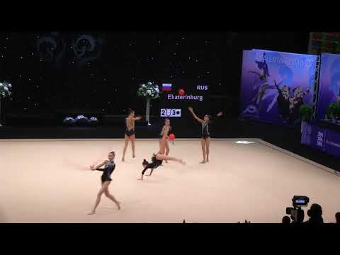 FIG Senior Group.Ekaterinburg.2xrope - 3xball.RUS 'Miss Valentine 2018'