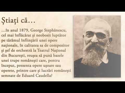 Știați că...? -George Stephănescu ONB