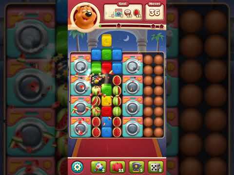 Toon blast 3438 NO BOOSTERS 3 stars