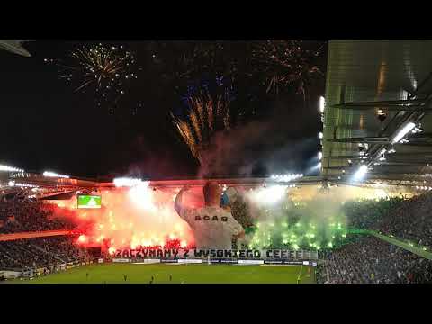 Legia - Cracovia - oprawa