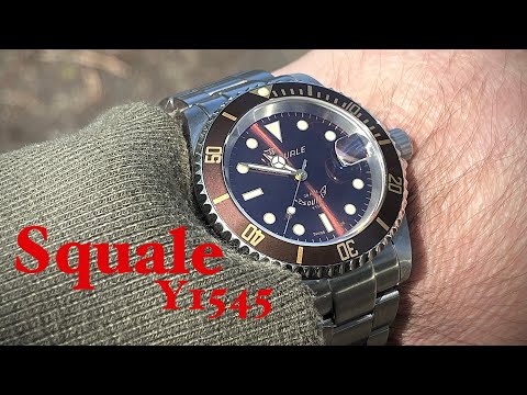 Squale watch review Y1545