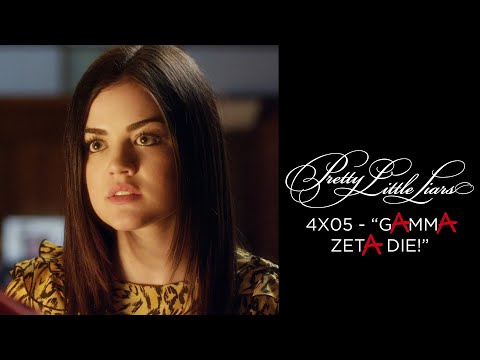 Pretty Little Liars - Mike Yells At Aria For Ella Going To Europe - "Gamma Zeta Die!" (4x05)