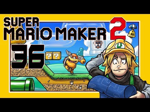 Let's Play Super Mario Maker 2 [German][Blind][#36] - Horror darf nicht fehlen!