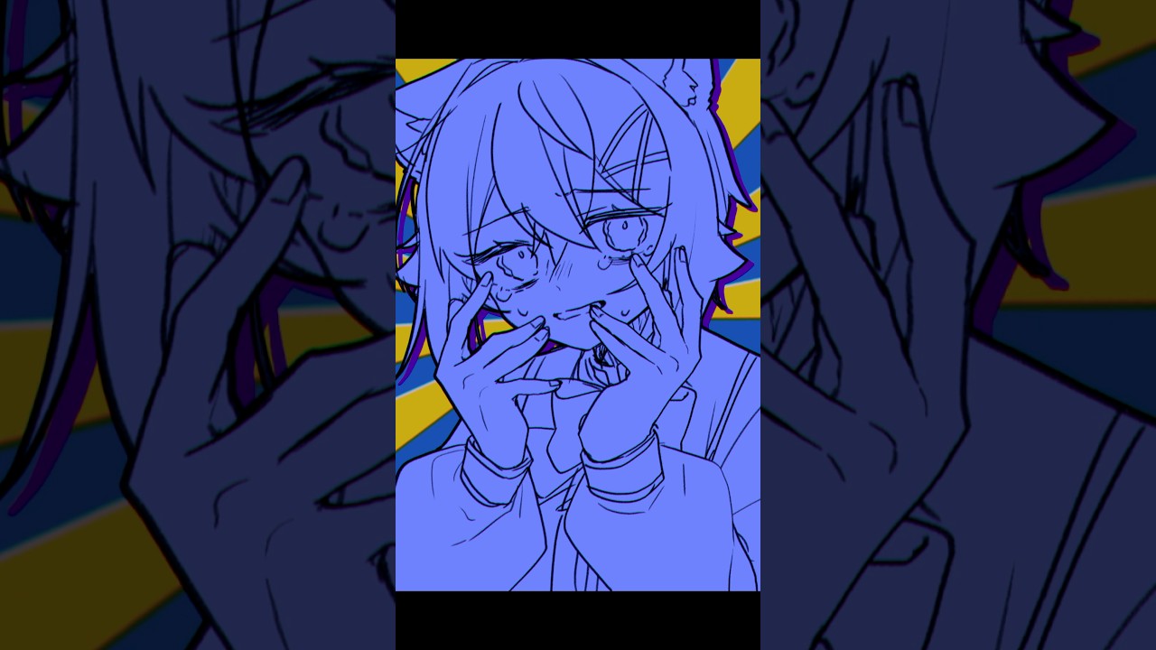 Wink MEME! #イラスト #memes #meme #animationmeme #trending #vtuber #shorts