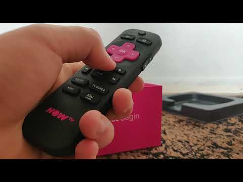 NOW TV 4K Box Unboxing