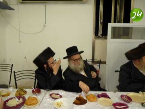 שמחת השבע ברכות בחצרות ''סאסוב-דעעש''