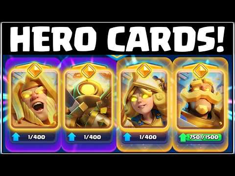 HEROES UPDATE IN CLASH ROYALE!