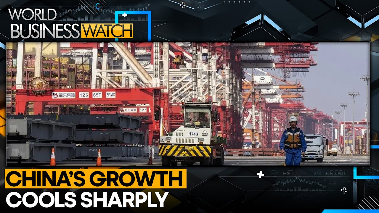 China Sees Weakest Industrial and Retail Growth in Over a Year | WION Business Watch