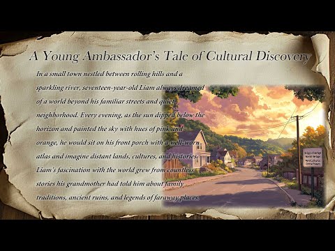 Learn English through Story - level 3 - || A Young Ambassador’s Tale of Cultural Discovery
