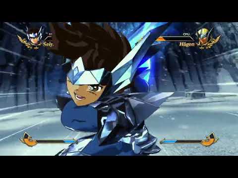 Los Caballeros del Zodiaco: Alma De Soldados_ seiya odin vs hägen merak