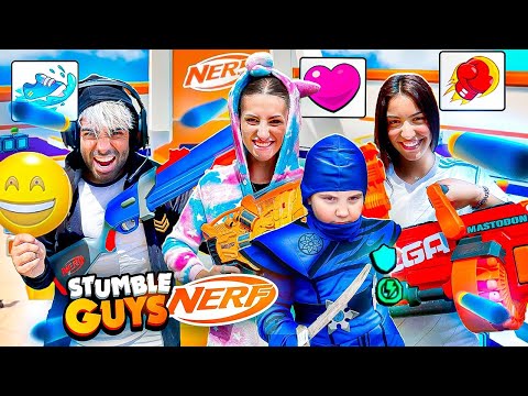 STUMBLE GUYS en la VIDA REAL!! * MAPA NERF *