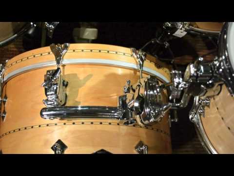 Steve Maxwell Vintage Drums - (Craviotto 12x18/12/14" With Ludwig ATLAS Mounts - 11/4/13)