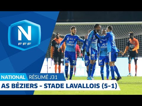 J31 : AS Béziers - Stade Lavallois (5-1), le résumé I National FFF 2018