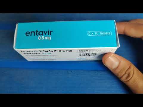 0.5 mg Entavir Tablets, Packaging Type: Box, Packaging Size: 10 Tablet