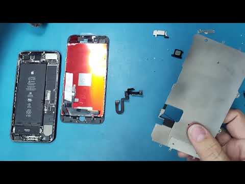 طريقة احترافية لتغيير شاشة الآيفون 7 بلس iPhone 7