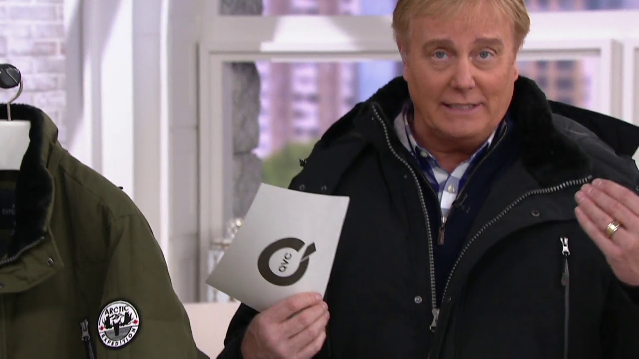 Arctic Expedition Men's Quilted Down Coat on QVC