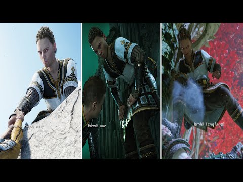 All Heimdall Scenes - God of War Ragnarok