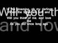 In The Gloaming - Jonatha Brooke LIVE (with lyrics)