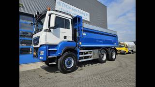 شاحنة قلابة MAN TGS 33.440 6x6 HYVA Hydraulische kleppen | صورة 4 - Autoline