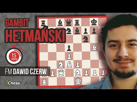 Szachy z Dawidem: "Gambit hetmański w 15 minut!"