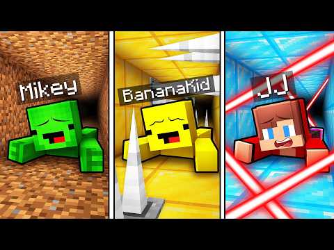Mikey and JJ: POOR vs RICH Escape Battle in Minecraft - Maizen