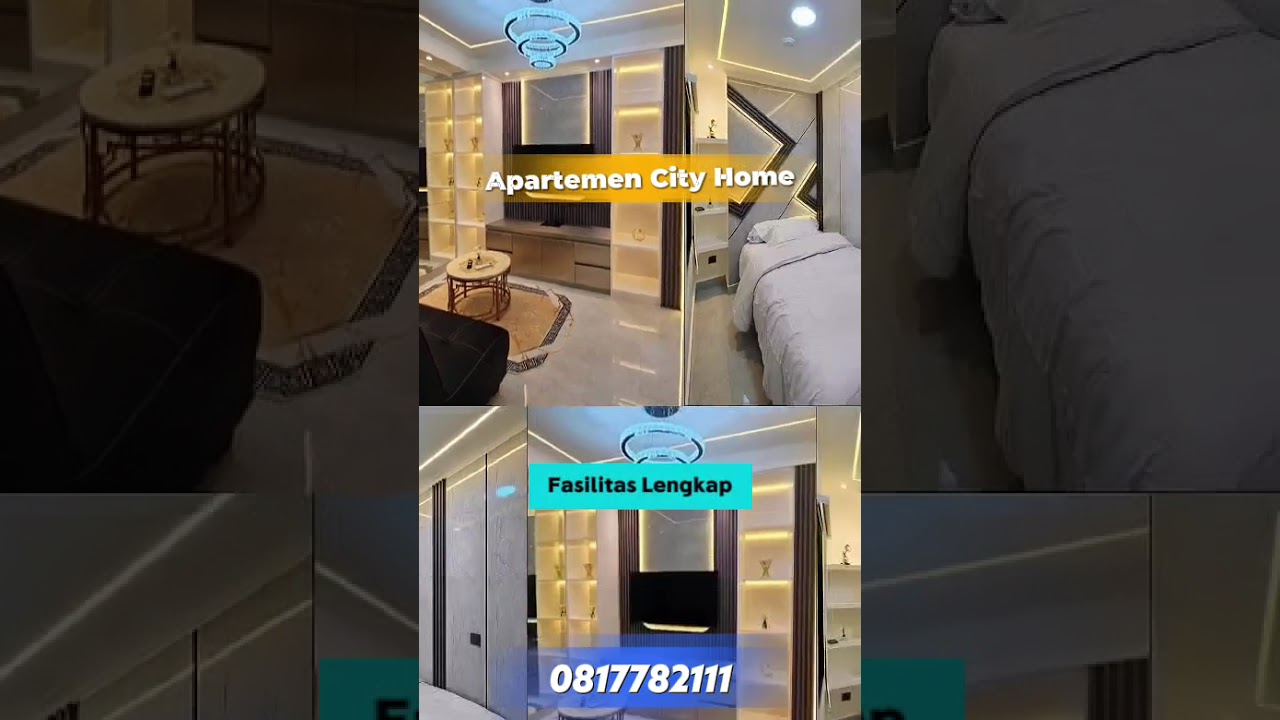 Sewa Apartemen City Home Furnished Bagus Hub 081778xxxx