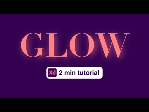 How to create this glow effect