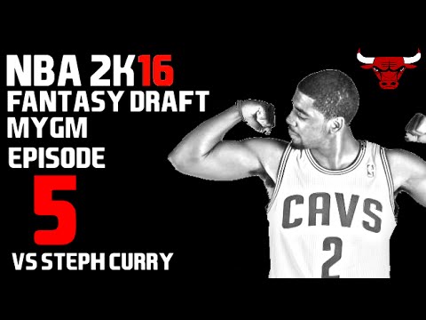 NBA 2K16 {PS4} - MyGM Fantasy Draft Franchise Ep. 5 - Trying to Beat Stephen Curry!!