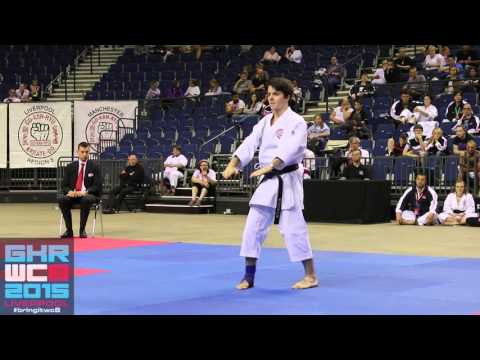 GKR Karate World Cup 2015: Male Open Champion, Wil Brooks