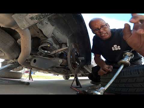 Replace QX60 Rear Wheel Hubs