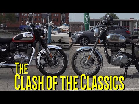 ROYAL ENFIELD, OLD Classic 500-V-NEW Classic 350 Comparison The clash of the CLASSICS!