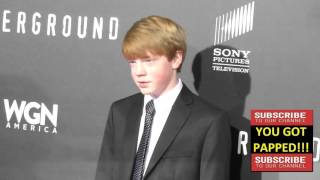 Brady Permenter at the WGN America's Underground World Premiere at Ace Hotel in Los Angeles video