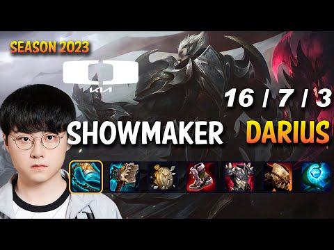 DK Showmaker DARIUS vs RENEKTON Top - Patch 13.20 KR Ranked