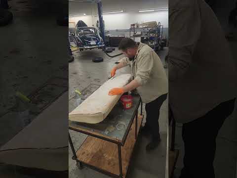 Thumbnail for BMW Isetta 300 Seat Cleaning 1 #automobile #conservation #lanemotormuseum by Isetta