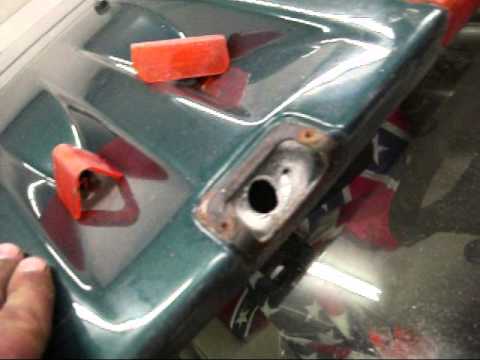 converting a lund moon visor to led lights