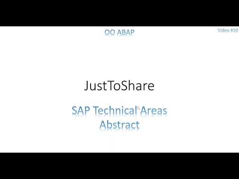 Video 10: OO ABAP - Abstract & Multiple Inheritance