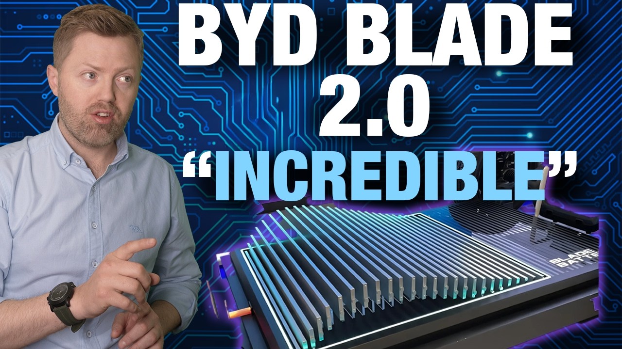 BYD Blade Battery 2.0 reveal with 1000-volt architecture and megawatt charging