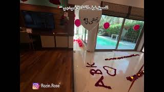 Decoration in melia desert palm | hotel in Dubai | rozin rose | ميليا ديزوت بالم