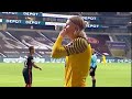 Erling Haaland SINGING moments before hitting the ball at opponents🤣