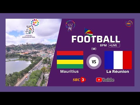 IOIG LIVE - FOOTBALL (SEMI-FINAL) - MAURITIUS V/S LA REUNION (M)- 31.08.2023