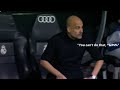 Guardiola's reaction to Real Madrid comeback