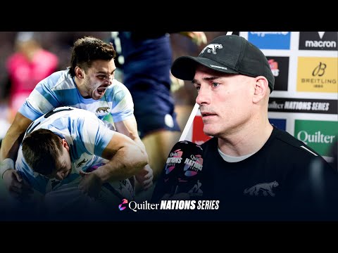 POST-MATCH REACTION | Los Pumas win in Edinburgh!