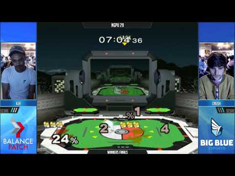NGPU 29 SSBM - BAL | KJH (Blue Fox) vs. Crush (Default Fox) - Melee WF