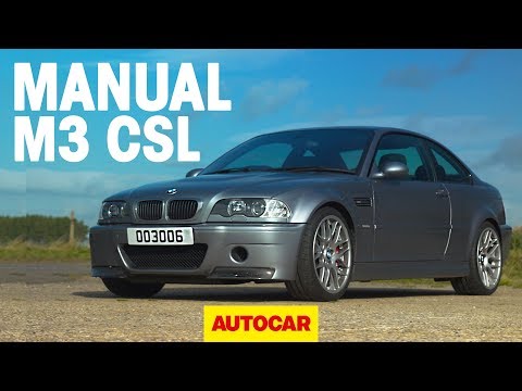 BMW M3 CSL with MANUAL GEARBOX review | BMW's greatest M car? | Autocar
