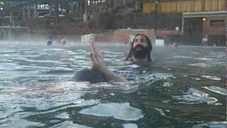 swimming in hot springs in Colorado