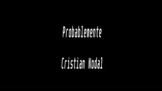 Karaoke - Probablemente - Christian Nodal