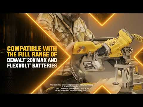 Serra Esquadria 12 Telescopica Dcs785B 20V Sem Bateria Dewalt