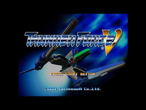 Thunder Force V (Sega Saturn) Normal 1cc