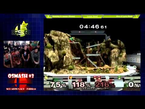 OSmash#3 - Teams LS - DancingQueen (P1) & reaper (P4) vs. Sixx (P2) & Lyrix (P3)